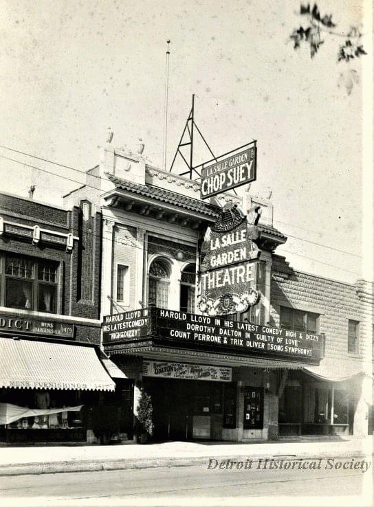 La Salle Garden Theatre - Old Photo From Matt Wilkinson (newer photo)